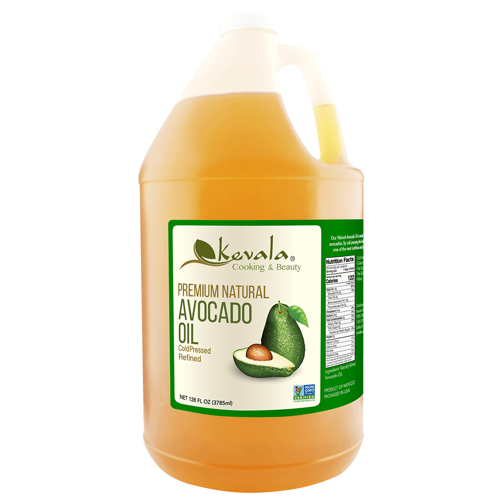 Kevala, Aceite Comestible de Aguacate, Galón, 3.78 Litros